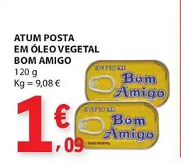 E.Leclerc Atum posta em óleo vegetal bom amigo promoção