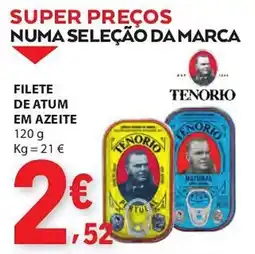 E.Leclerc Filete de atum em azeite promoção