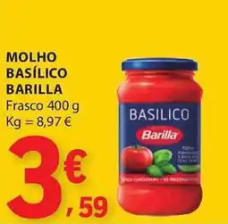 E.Leclerc Molho basílico barilla frasco promoção