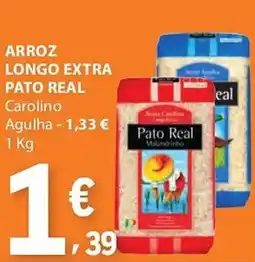 E.Leclerc Arroz longo extra pato real promoção