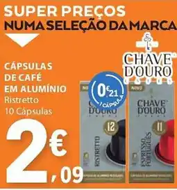 E.Leclerc Cápsulas de café em alumínio promoção