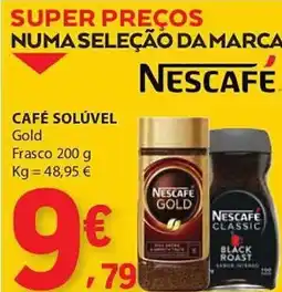 E.Leclerc Café solúvel promoção
