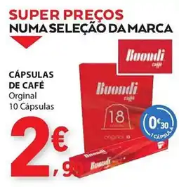 E.Leclerc Cápsulas de café promoção