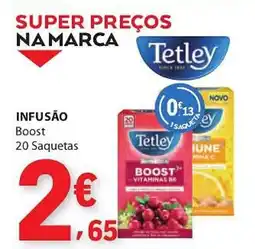 E.Leclerc Infusão tetley promoção