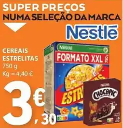 E.Leclerc Cereais estrelitas Nestle promoção