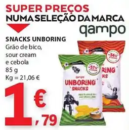 E.Leclerc Snacks unboring promoção