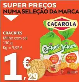 E.Leclerc Crackies caçarola promoção