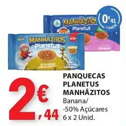 E.Leclerc Panquecas planetus manhãzitos promoção