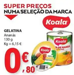 E.Leclerc Gelatina koala ananás promoção