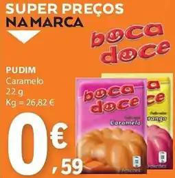 E.Leclerc Pudim caramelo promoção