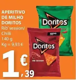 E.Leclerc Aperitivo de milho doritos promoção