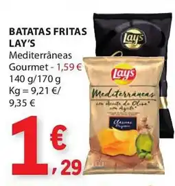 E.Leclerc Batatas fritas lay's promoção