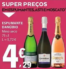 E.Leclerc Espumante danúbio promoção