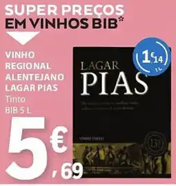 E.Leclerc Vinho regional alentejano lagar pias promoção