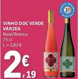 E.Leclerc Vinho doc verde várzea promoção