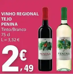 E.Leclerc Vinho regional tejo penina promoção