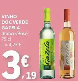 E.Leclerc Vinho doc verde gazela promoção