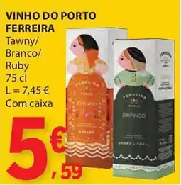 E.Leclerc Vinho do porto ferreira promoção