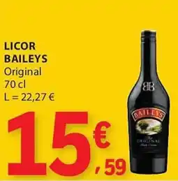 E.Leclerc Licor baileys original promoção