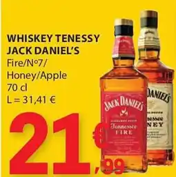 E.Leclerc Whiskey tenessy jack daniel's promoção