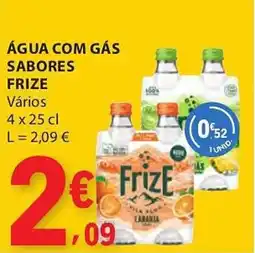 E.Leclerc Água com gás sabores frize promoção