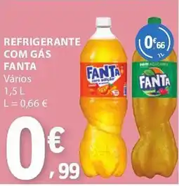 E.Leclerc Refrigerante com gás fanta promoção