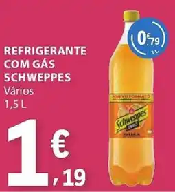 E.Leclerc Refrigerante com gás schweppes promoção