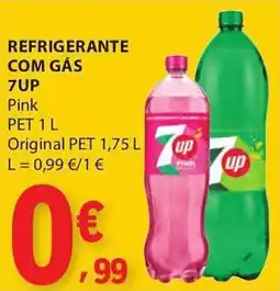 E.Leclerc Refrigerante com gás 7up promoção