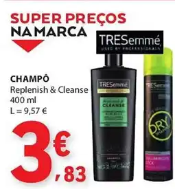 E.Leclerc Champô tresemmé promoção