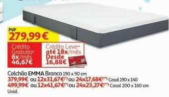 Auchan Colchão emma promoção