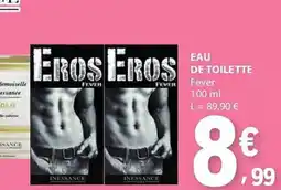 E.Leclerc Eau de toilette Eros promoção