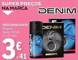 E.Leclerc Desodorizante denim promoção