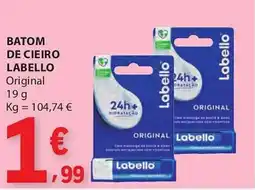 E.Leclerc Batom de cieiro labello original promoção