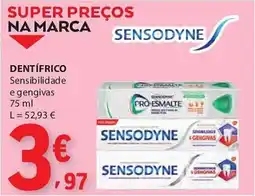 E.Leclerc Sensodyne dentífrico sensibilidade e gengivas promoção