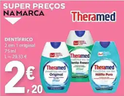 E.Leclerc Theramed dentifrico 2 em 1 original promoção
