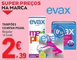 E.Leclerc Tampões compak pearl promoção