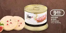 Intermarché Foie gras de pato porsi select promoção