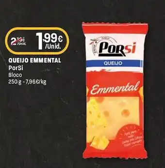 Intermarché Queijo emmental PorSi Bloco promoção