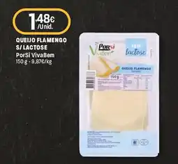 Intermarché Queijo flamengo s/lactose Porsi VivaBem promoção
