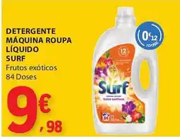 E.Leclerc Detergente máquina roupa líquido surf promoção