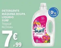 E.Leclerc Detergente máquina roupa líquido surf promoção