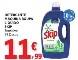 E.Leclerc Detergente máquina roupa líquido skip promoção