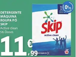 E.Leclerc Detergente máquina roupa pó skip promoção