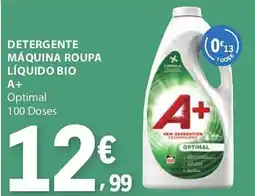 E.Leclerc Detergente máquina roupa líquido bio A+ promoção