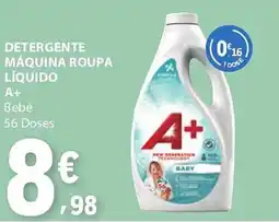 E.Leclerc Detergente máquina roupa líquido A+ promoção