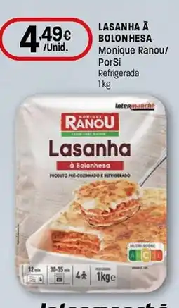 Intermarché Lasanha à bolonhesa promoção