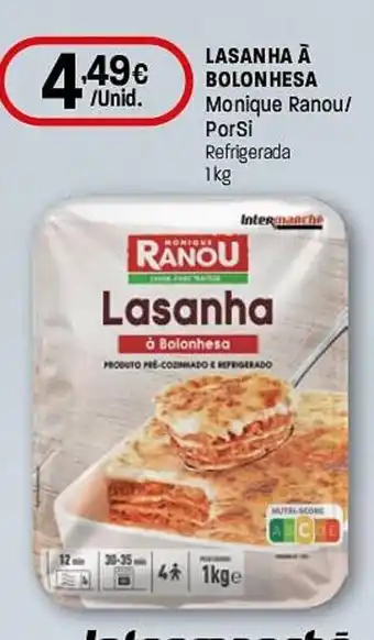 Intermarché Lasanha à bolonhesa promoção