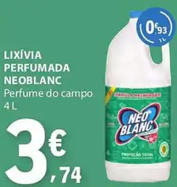 E.Leclerc Lixívia perfumada neoblanc perfume do campo promoção
