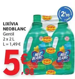 E.Leclerc Lixívia neoblanc promoção