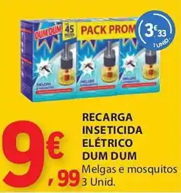 E.Leclerc Recarga inseticida elétrico dum dum promoção